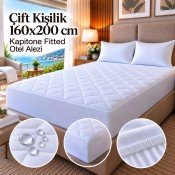 Kapitone Fitted Otel Alezi