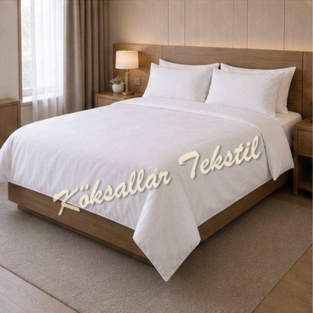 59 Tel Pamuk Polyester Otel Nevresimi