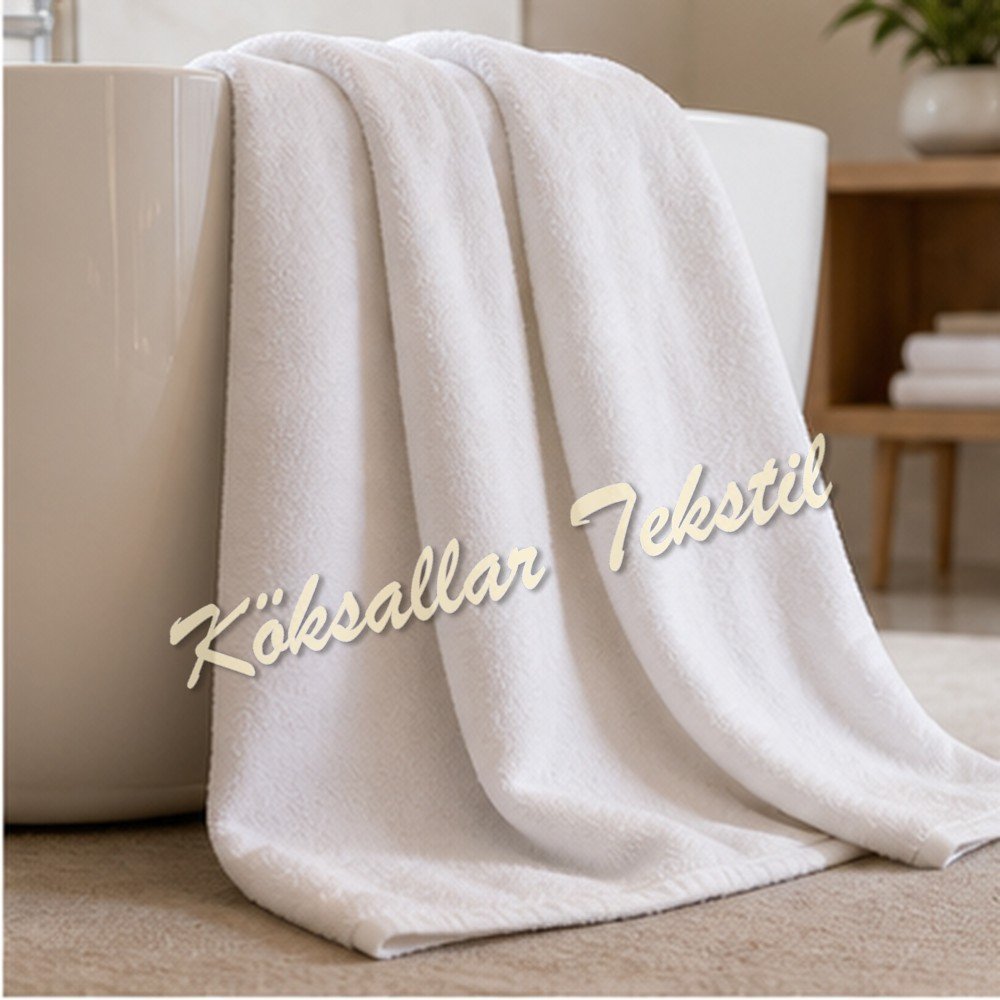 70x140 cm 20/2 ring iplikten Otel Banyo Havlusu  Adet 500 gr