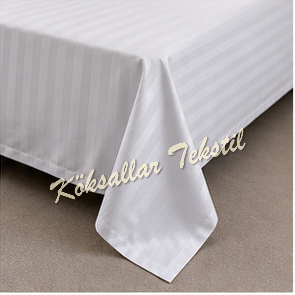 Ekonomik otel çarşafı 280x300cm çift kişilik pamuk polyester