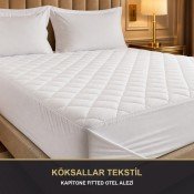 Kapitone Fitted Otel Alezi