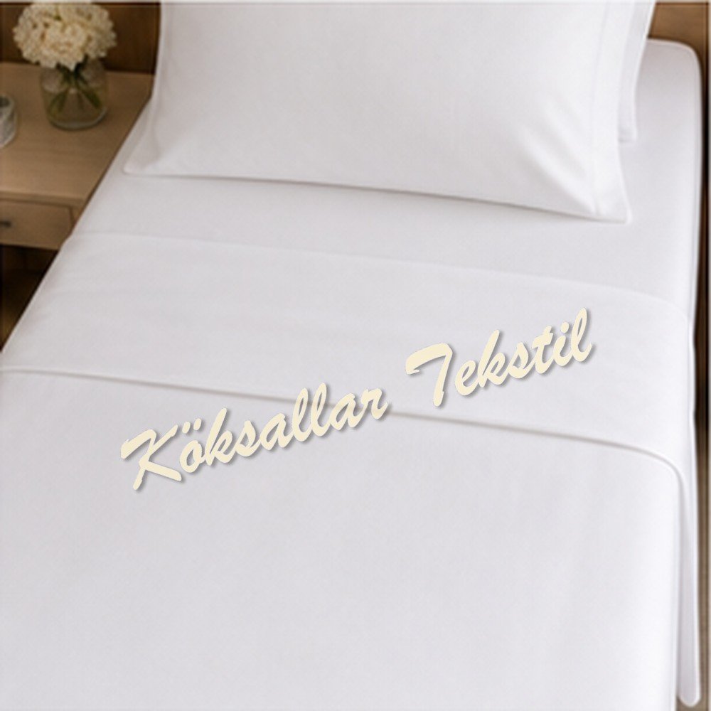 Otel çarşafı Çift kişilik 280x300cm 63 tel akfil kumaş