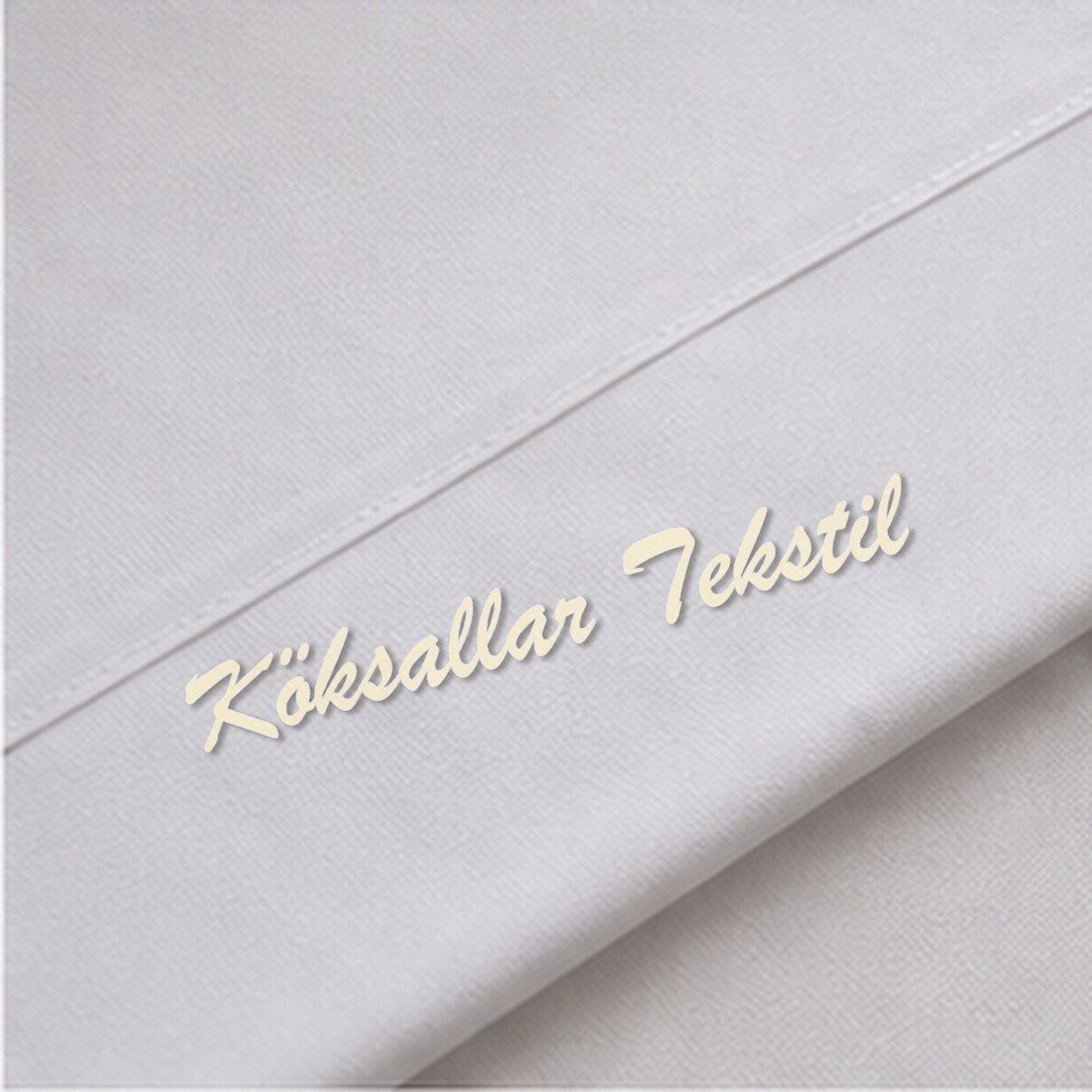 Otel çarşafı Tek kişilik 180x280cm 59 tel pamuk polyester akfil kumaş