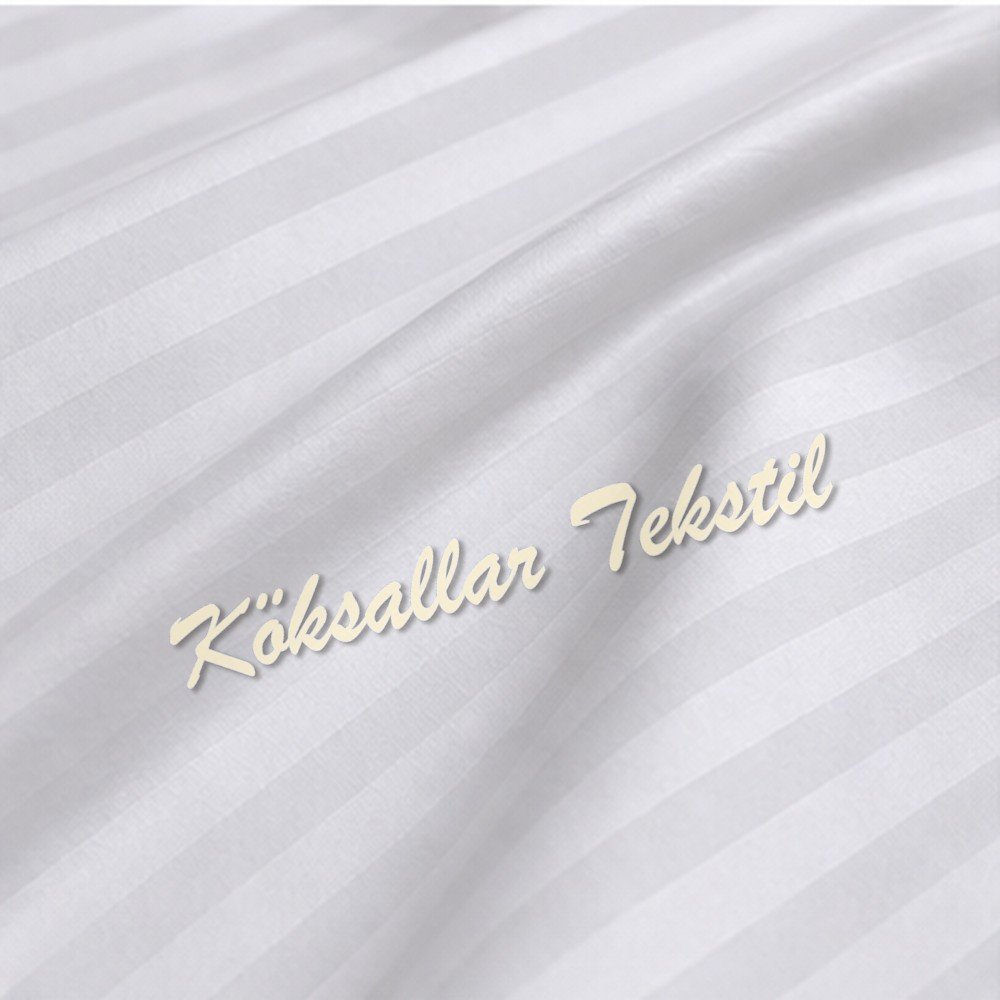 Otel Nevresim Takımı Tek Kişilik - 83 Tel Pamuk Polyester