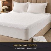 Sıvı Geçirmez Fitted Otel Alezi