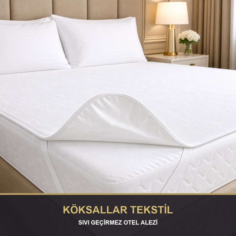 Sıvı Geçirmez Otel Alezi Tek Kişilik 90x190 cm